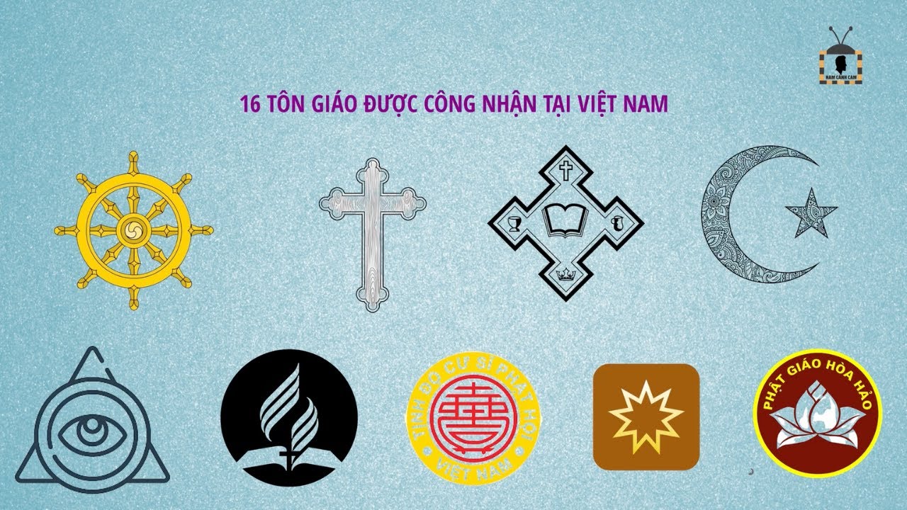 16 Tôn giáo được công nhận tại Việt Nam