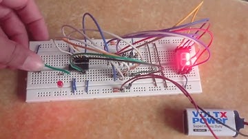 SEVEN SEGMENT DISPLAY COUNTING FROM 0-9