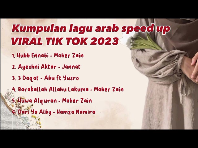 LAGU ARAB SPEED UP VIRAL TIKTOK 2023 | Lagu arab yang terpopuler | Lagu arab viral class=