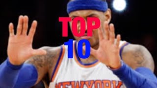 CARMELO ANTHONY Top 10 Plays Of His Career