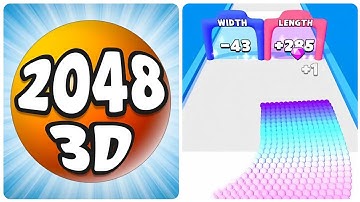 Satisfying Mobile Games Canvas Run, Ball Merge...