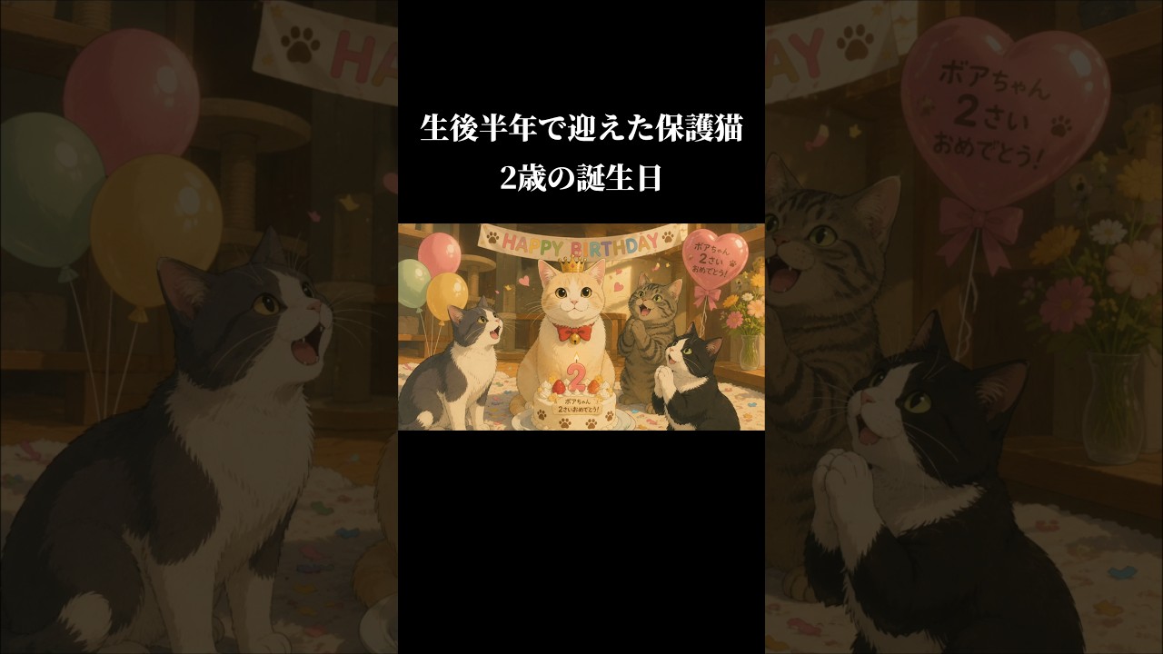 まあたねこを 1.5 years since that day rescued cats gather to celebrate the