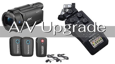Audio and Video Upgrade to Zoom H6 Pro, Sony AX53, Saramonic Blink 500