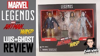 Marvel Legends Luis & Ghost Ant Man & The Wasp Marvel 80Th Anniversary 2 Pack Review