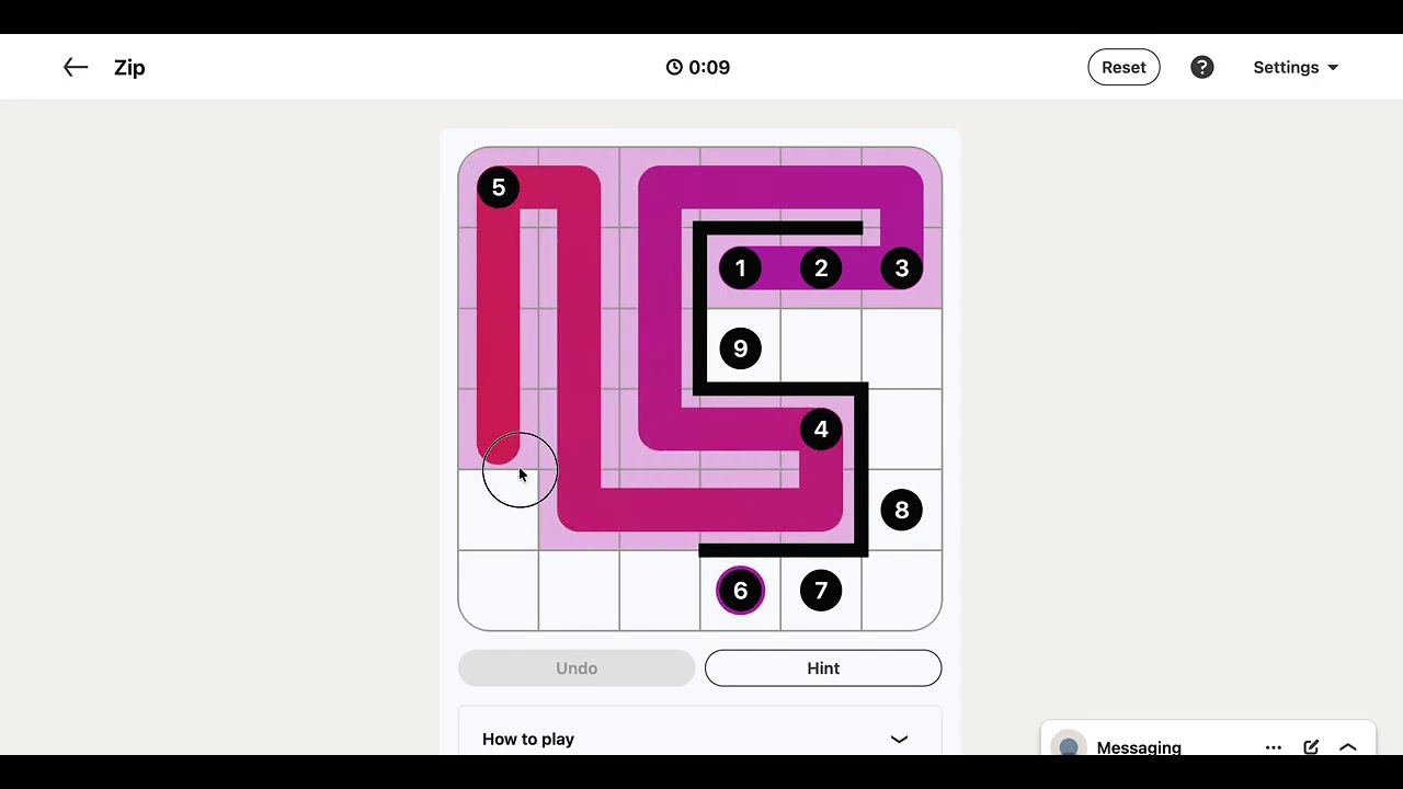 LinkedIn Zip Answer Today | 05 October 2026 - Puzzle #567
