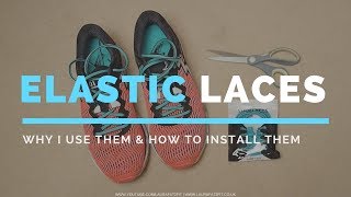 Elastic Shoe Laces - Why I Use Them & How To Install Them | Laura : Fat to Fit