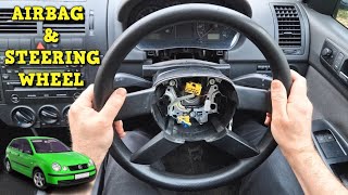 Airbag and Steering Wheel Removal & Refitting - Volkswagen Polo