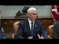 Vice President Pence Participates in a Coronavirus Briefing with Diagnostic Lab CEOs