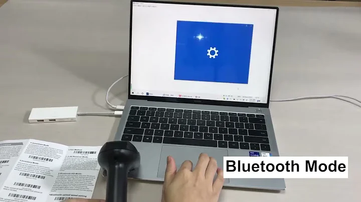 HC-3206R 2D Wireless Barcode Scanner, can scan 1D & 2D Barcodes