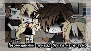 《Неожиданный приезд брата и сестры Сесилии.》《Veliar》Gacha Life