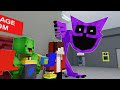 MAIZEN – JJ & Mikey’s Escape from CatNap Poppy Playtime 3 - A Minecraft Animation