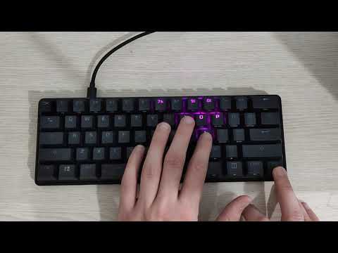 HyperX Alloy Origins 60 Efekty Świetlne