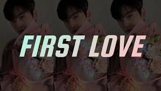 CHA EUNWOO [ASTRO] - FIRST LOVE [ Lirik Terjemahan|Han|Rom|Ind ]