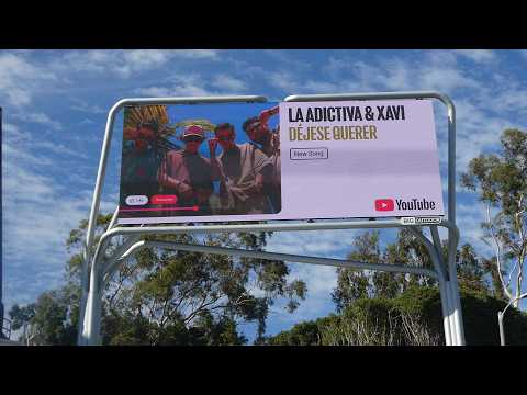 La Adictiva & Xavi Dejese Querer New Song YouTube Billboard Sunset Blvd LA CA July 25, 2026