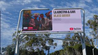 La Adictiva & Xavi Dejese Querer New Song YouTube Billboard Sunset Blvd LA CA July 25, 2026