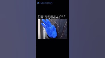 China’s New 125TB Optical Disc! 🚀