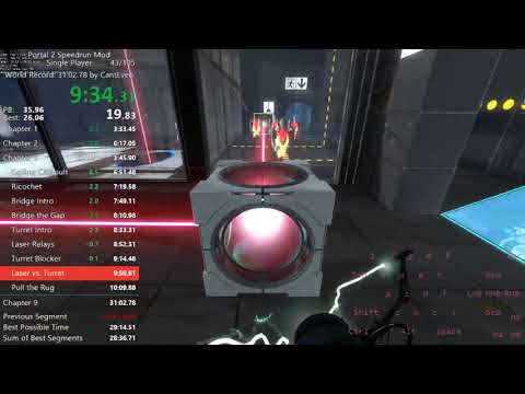 Portal 2 Speedrun Mod in 30:36