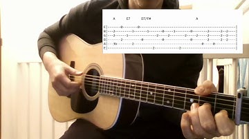 Strolling down the highway by Bert Jansch - Guitar lesson - Part  1