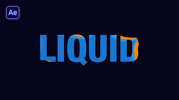 After Effects Tutorial: Liquid Text Animation