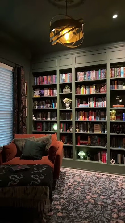 Mitt lilla hembibliotek! #bibliotek #hembibliotek #bokhylla #diybokhyllor #bokrör #böcker