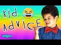 Cute Kid Gives Adults Life Advice | UniBooth | UniLand Kids