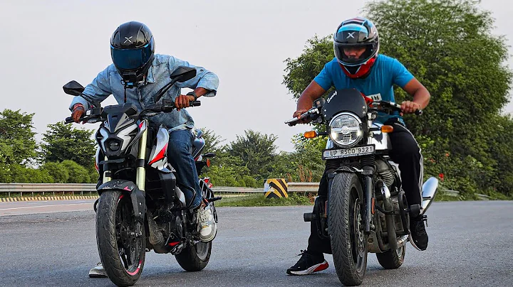 2025 BAJAJ PULSAR NS400Z UG VS RE CONTINENTAL GT650 || Drag Race