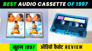 Music Hits of 1997 || Suraj 1997 Movie Audio Cassette Review || Music Anand Milind || 90s Golden Era