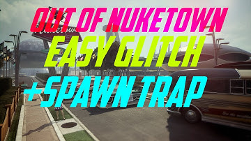 *NEW GLITCH* How To Get Out Of Nuketown! Black Ops 3 Multiplayer Glitches! +Spawn Trap -EASY-
