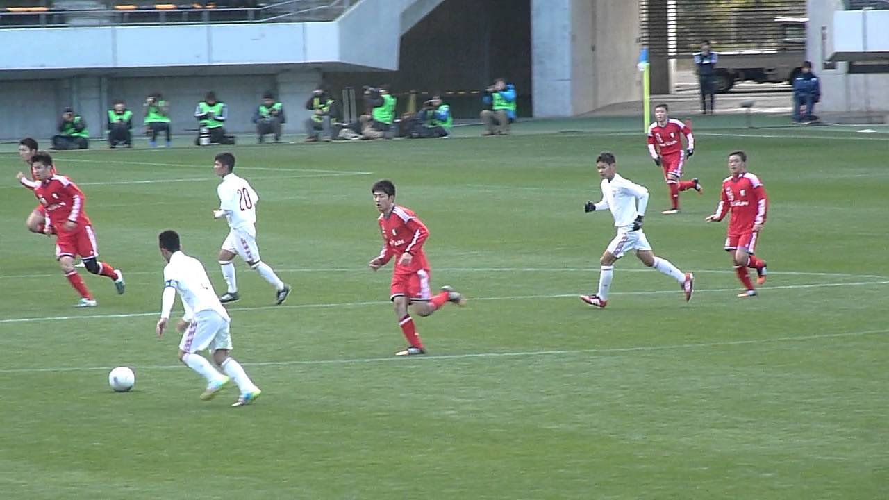 第94回全国高校サッカー 新潟明訓 Vs 那覇西 背番号5 田辺大智選手がゴールを決める 新潟明訓2 0那覇西 Youtube