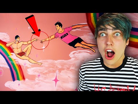 painting-best-friends-room-pink-prank-(makeover!)-|-sam-golbach