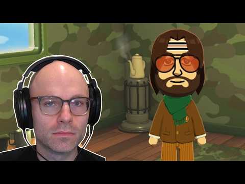 Richie Tenenbaum mukbang just dropped (Tomodachi Life)