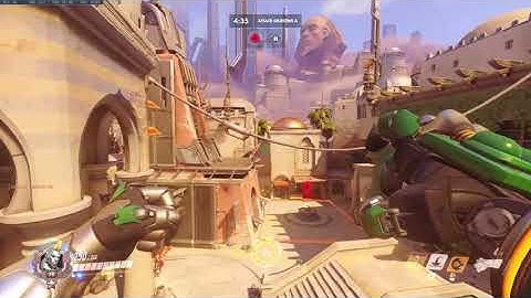 Using crazy Doomfist technique on Temple of Anubis!