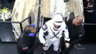 Retour sur Terre du vaisseau SpaceX avec quatre astronautes de l'ISS à son bord
