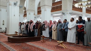صلاة العشاء يوم الأربعاء 13-5-1441 الشيخ محمود خليل القارئ