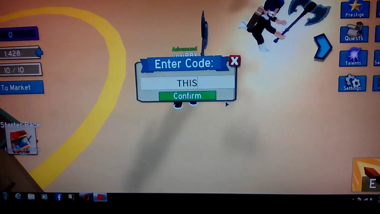 Roblox Monster Hunter Simulator Code YouTube