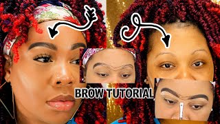 2020 DETAILED EYEBROW TUTORIAL - No Brows to Brows Tutorial (2/3) | UNIQUERENEE MAKEUP TUTORIALS