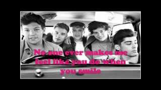 Nobody Compares-One Direction (Lyrics Video)