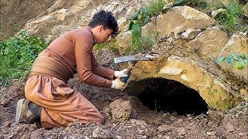 I Found a CAVE that could be for a 1000 years ago - In 7 Days