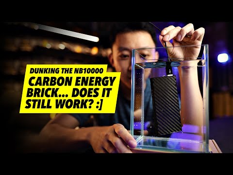 The Nitecore NB10000 Carbon Fiber Energy Brick (10,000mAh 3A) FIRST LOOK!