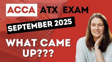 Advanced Taxation Exam - September 2025