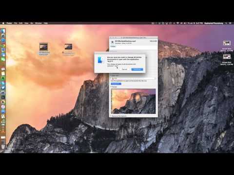 Mac Quick Tip : วิธีกำหนดโปรแกรมที่ใช้เปิดไฟล์ (ตั้งค่า default) [Yosemite]