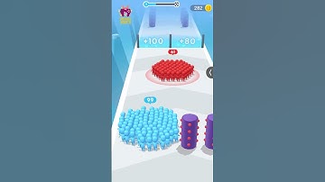 Satisfying ASMR Gaming Rush: Count Master Crowd Runner 3D