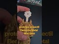 Prototipo en resina del proyectil del Elementor Metal de Max Steel #maxsteel #maxsteelclasico