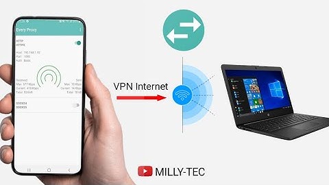 How To Share VPN internet to Computer through Hotspot EASY METHOD