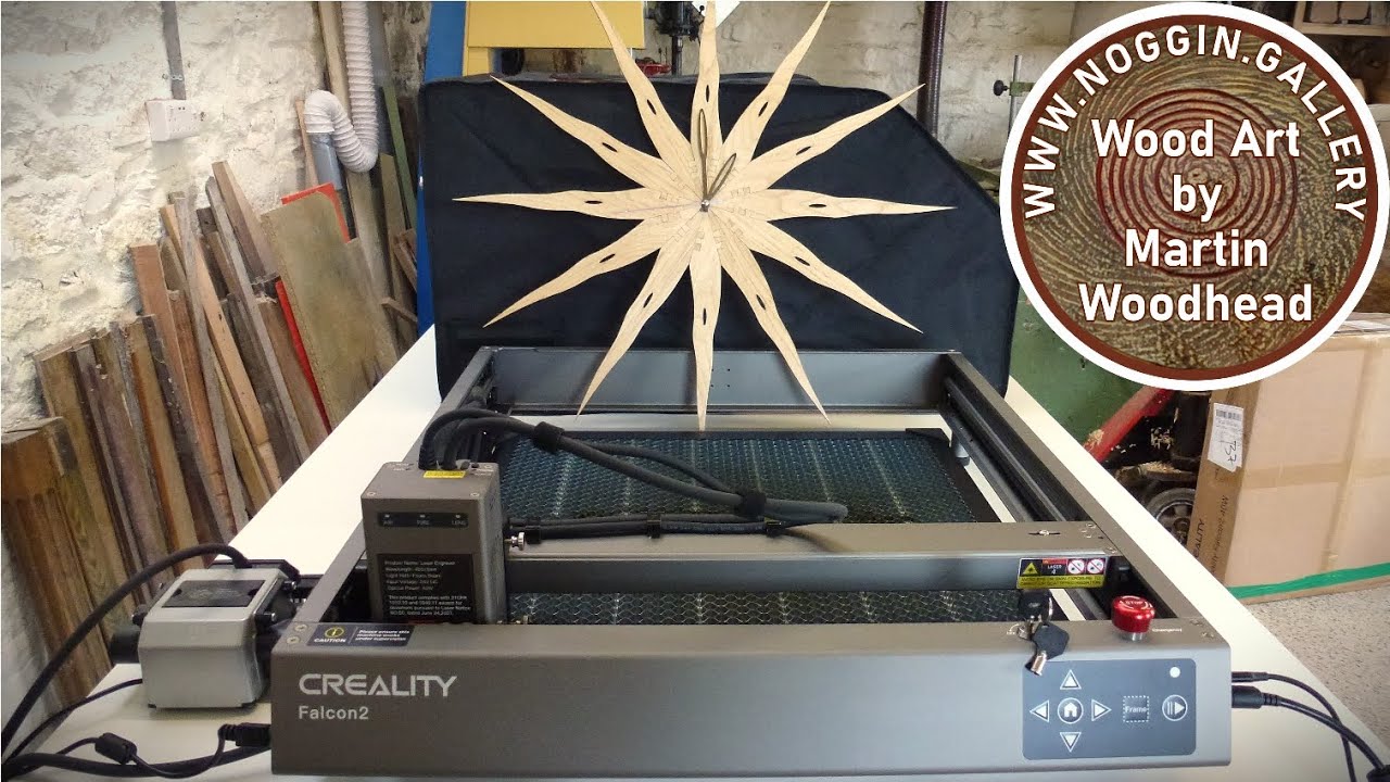 Free Course: 1st Look the New Creality Falcon 2 Laser Engraver! Setup  Tutorial Inside from Make With Tech (MakeWithTech)