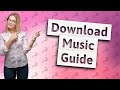 How do you download music from Tubidy?