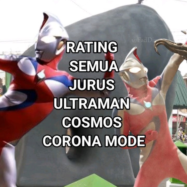 RATING SEMUA JURUS ULTRAMAN COSMOS CORONA MODE #shorts