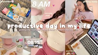 PRODUCTIVE DAY IN MY LIFE!🎧✨ 8am yoga, groceries, cleanout, preloved + sister’s day out☁️🧘🏻‍♀️