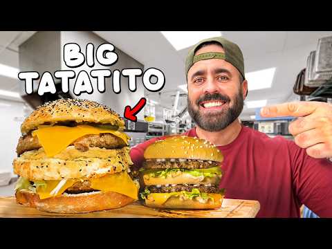I made a GIANT burger (Big Tatatito)