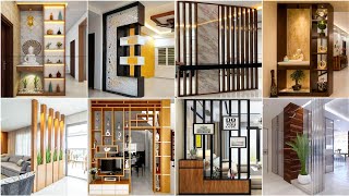 100 Modern Living Room Partition Wall Design 2023 Room Divider Home Interior Wall Decorating Ideas screenshot 3